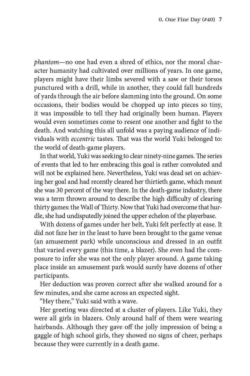 Playing Death Games Put Food On Table 3 [Novel]