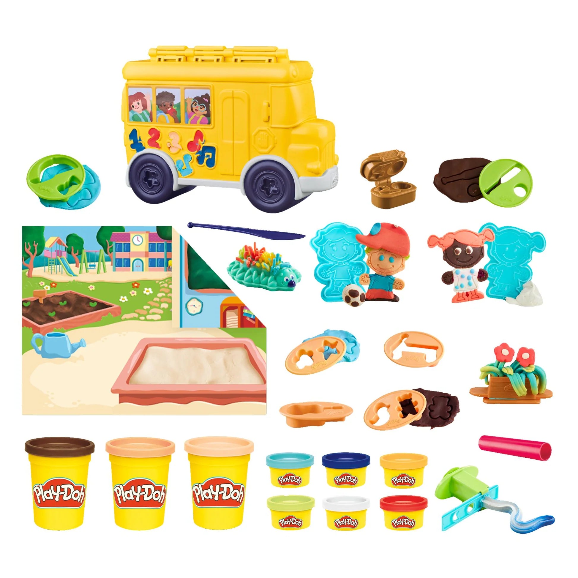HASBRO PLAYDOH SCHOOL DAY ADVENTURES SET
