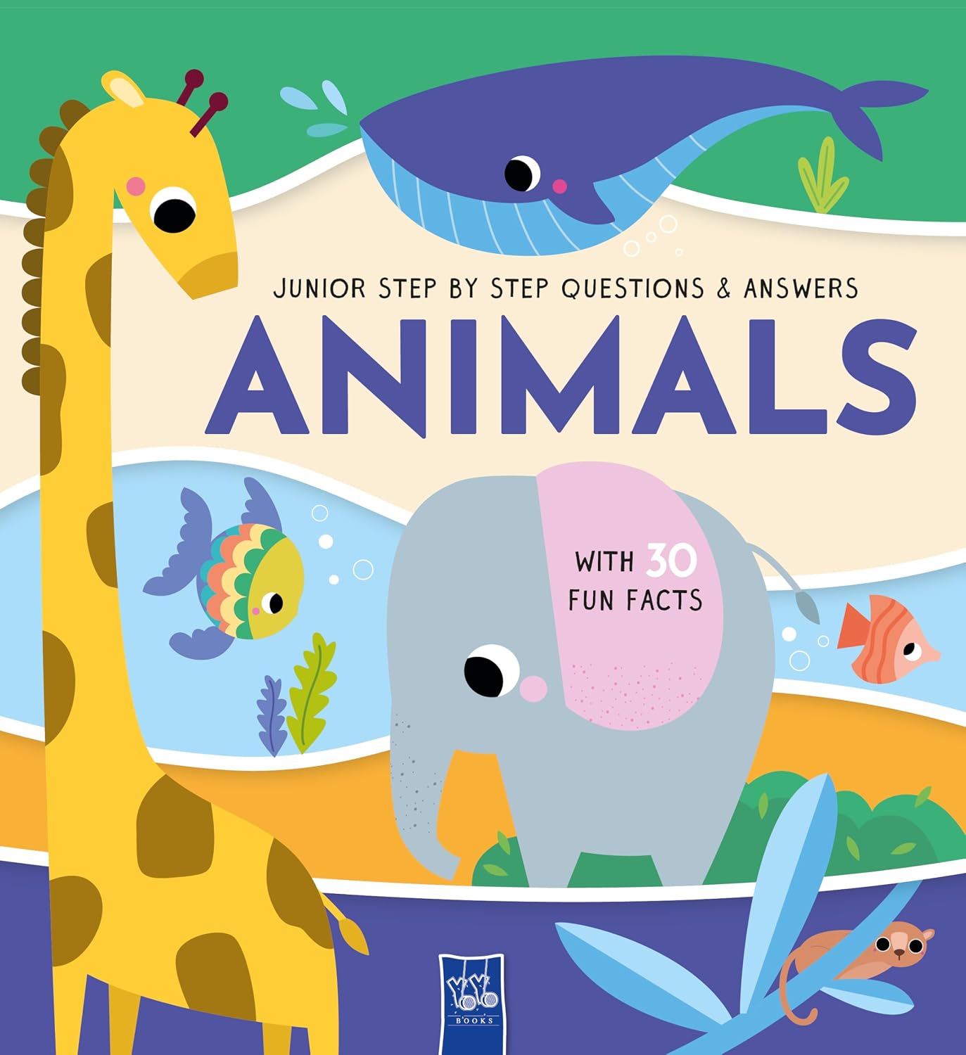 Animals: Junior Step by Step Q&A - Junior Step by Step Q&A (Board Book)
