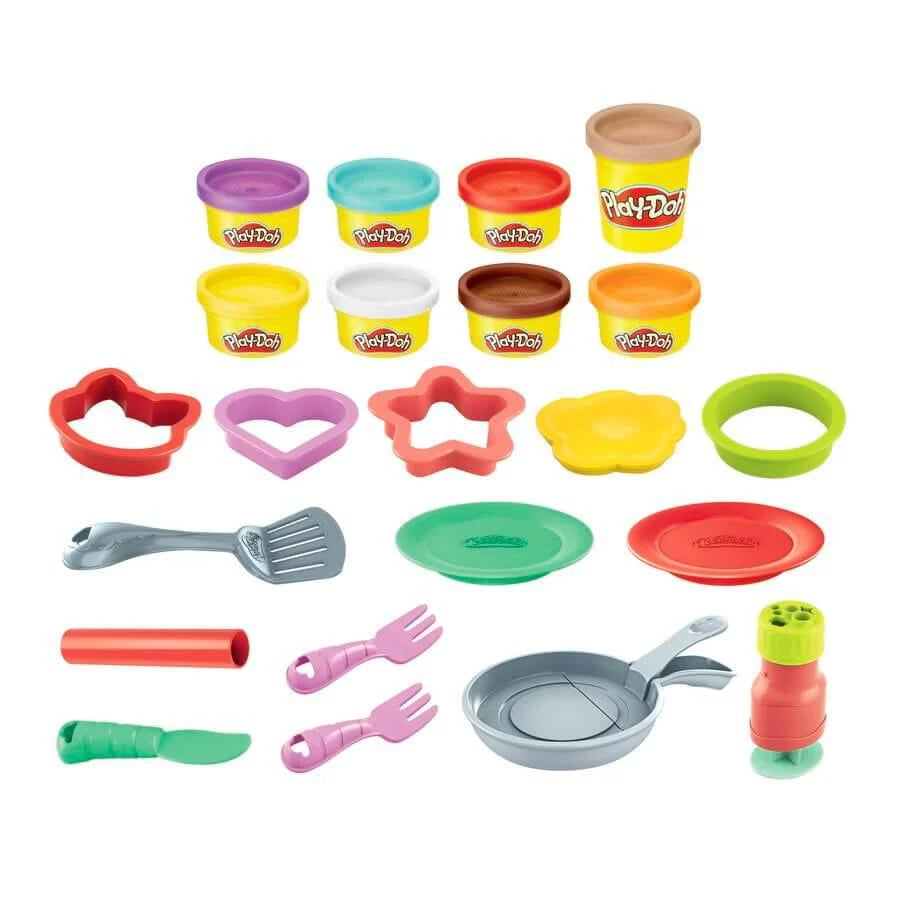 HASBRO PLAYDOH FLIP N PANCAKES PLAYSET