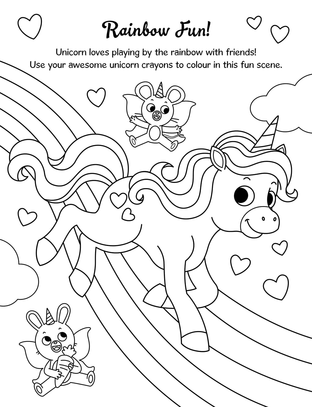 Super Cute Unicorns Colouring (Paperback)