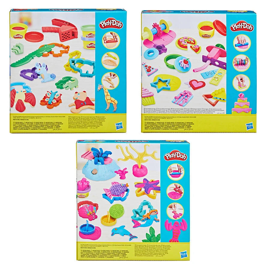 HASBRO PLAYDOH CREATIVE CREATIONS SETS ASSORTED