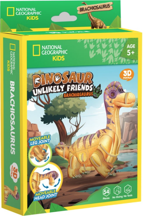 NATIONAL GEOGRAPHIC KIDS DINOSAUR BRACHIOSAURUS