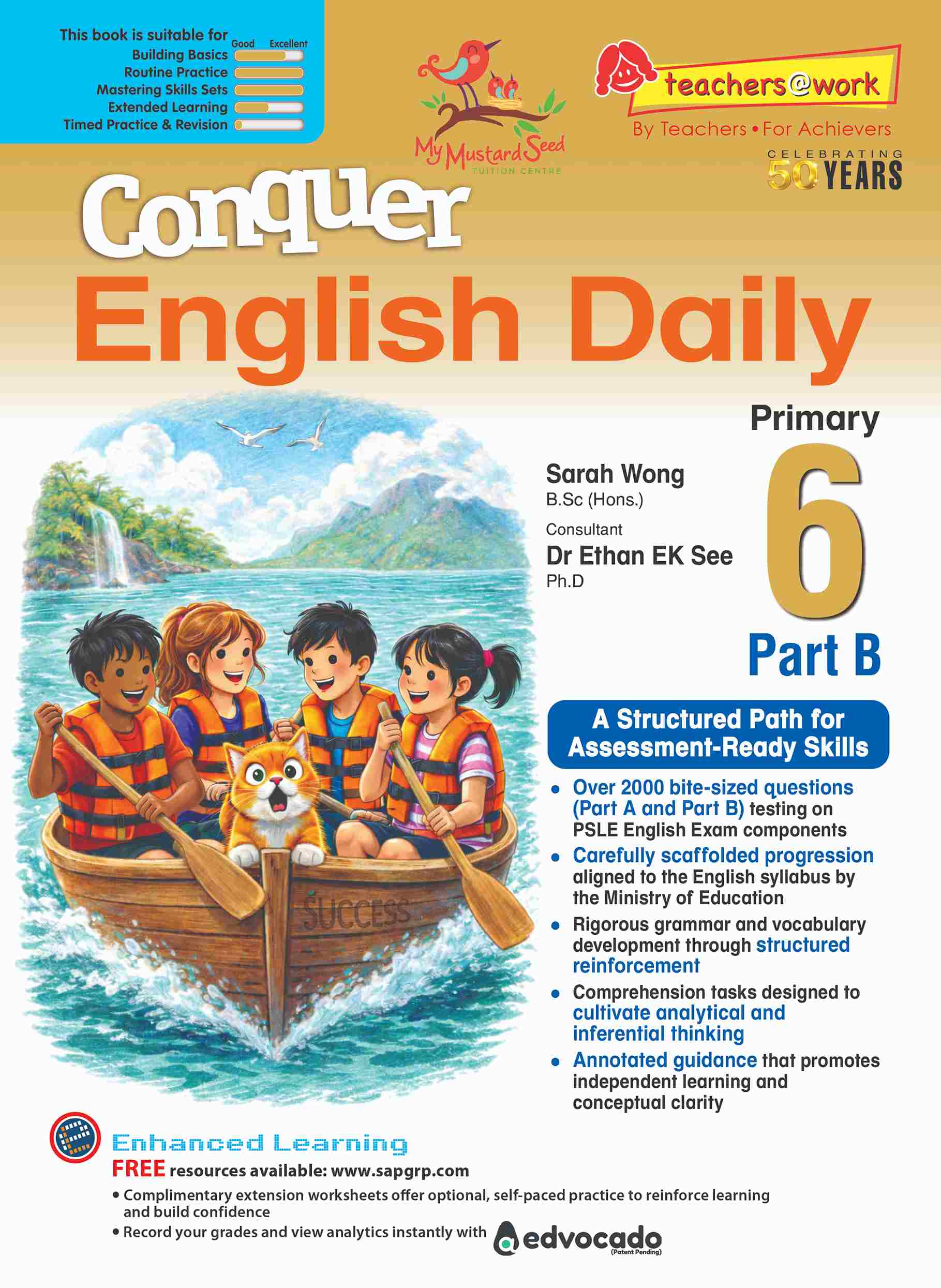 Conquer English Daily Primary 6 (Part B )