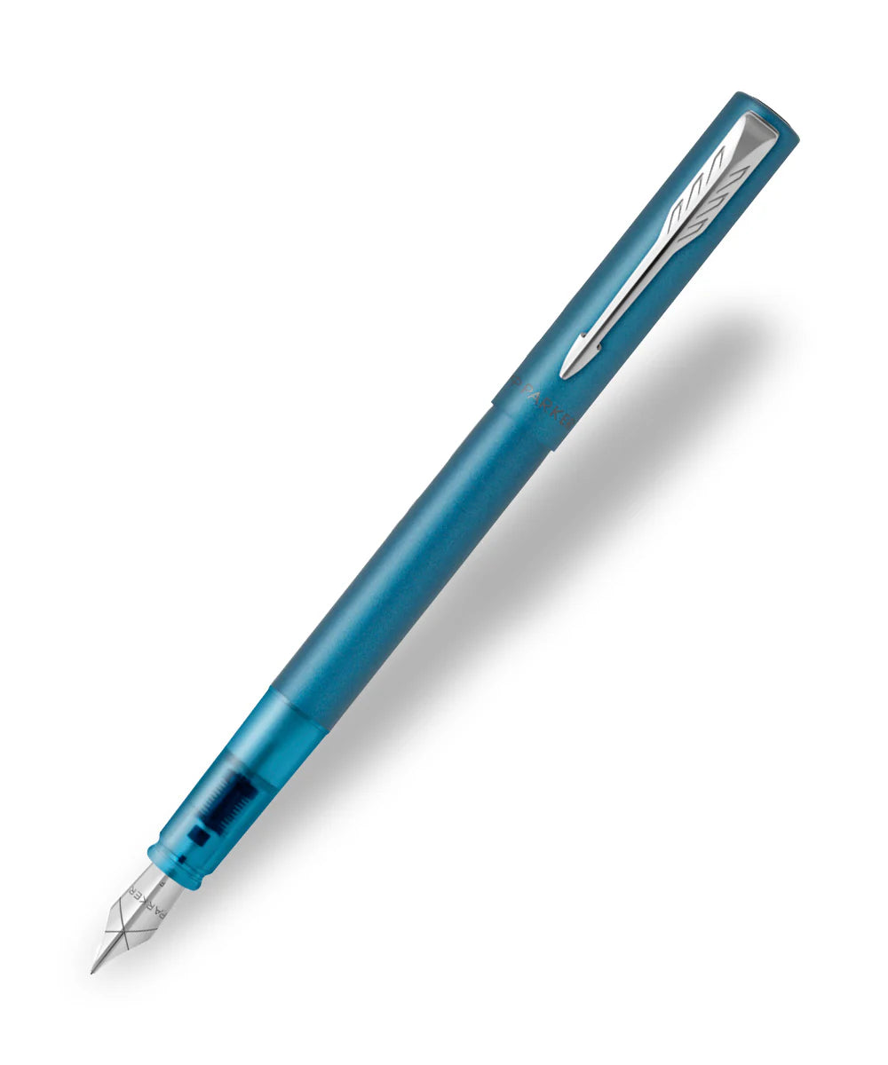 PARKER  FOUNTAIN PEN  VECTOR XL F TEAL