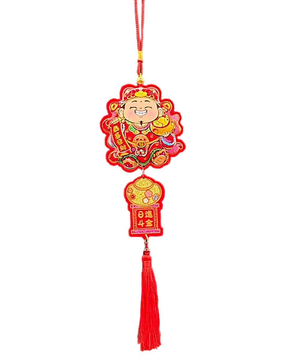 Y26 FORTUNE GOD PLUSH HANG DECO 