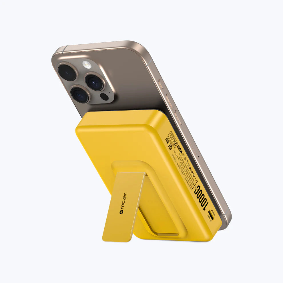 Mazer MagAir20 10000mAh Magnetic Wireless Power Bank - Sol