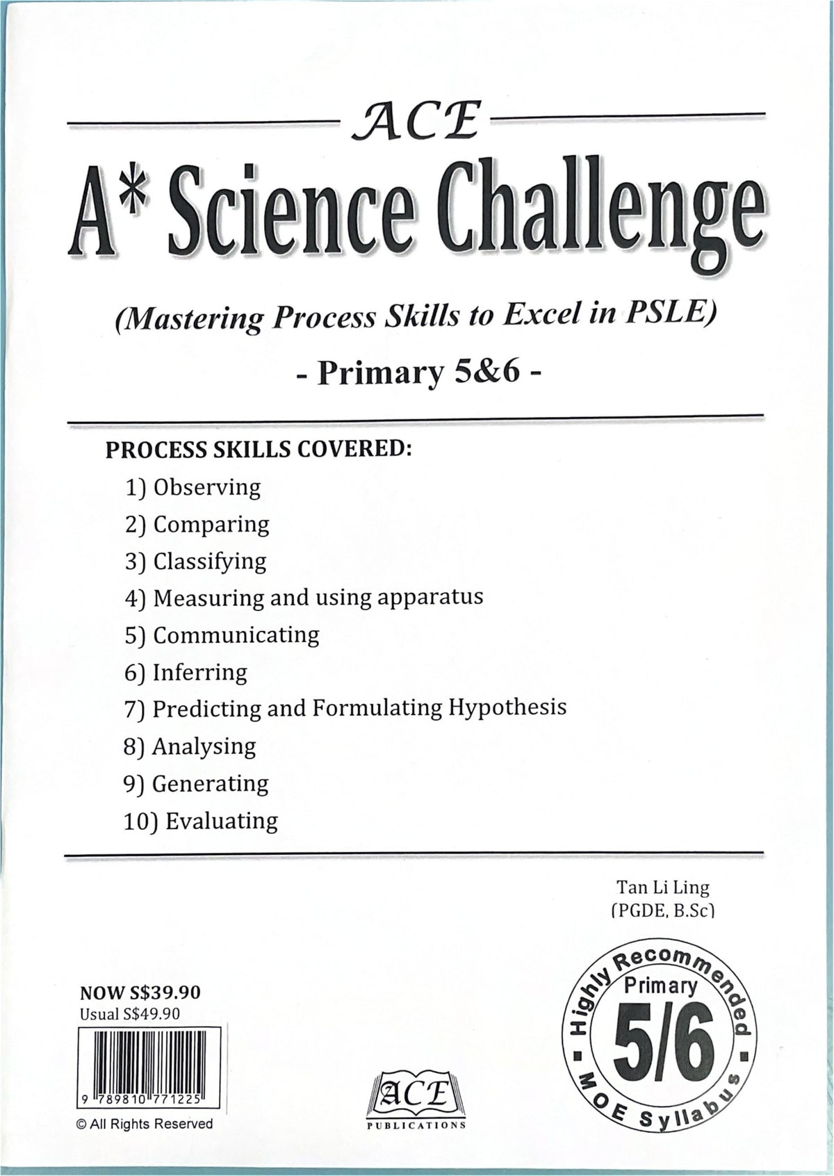  ACE A* Science Challenge – Primary 5 & 6 (PSLE) 