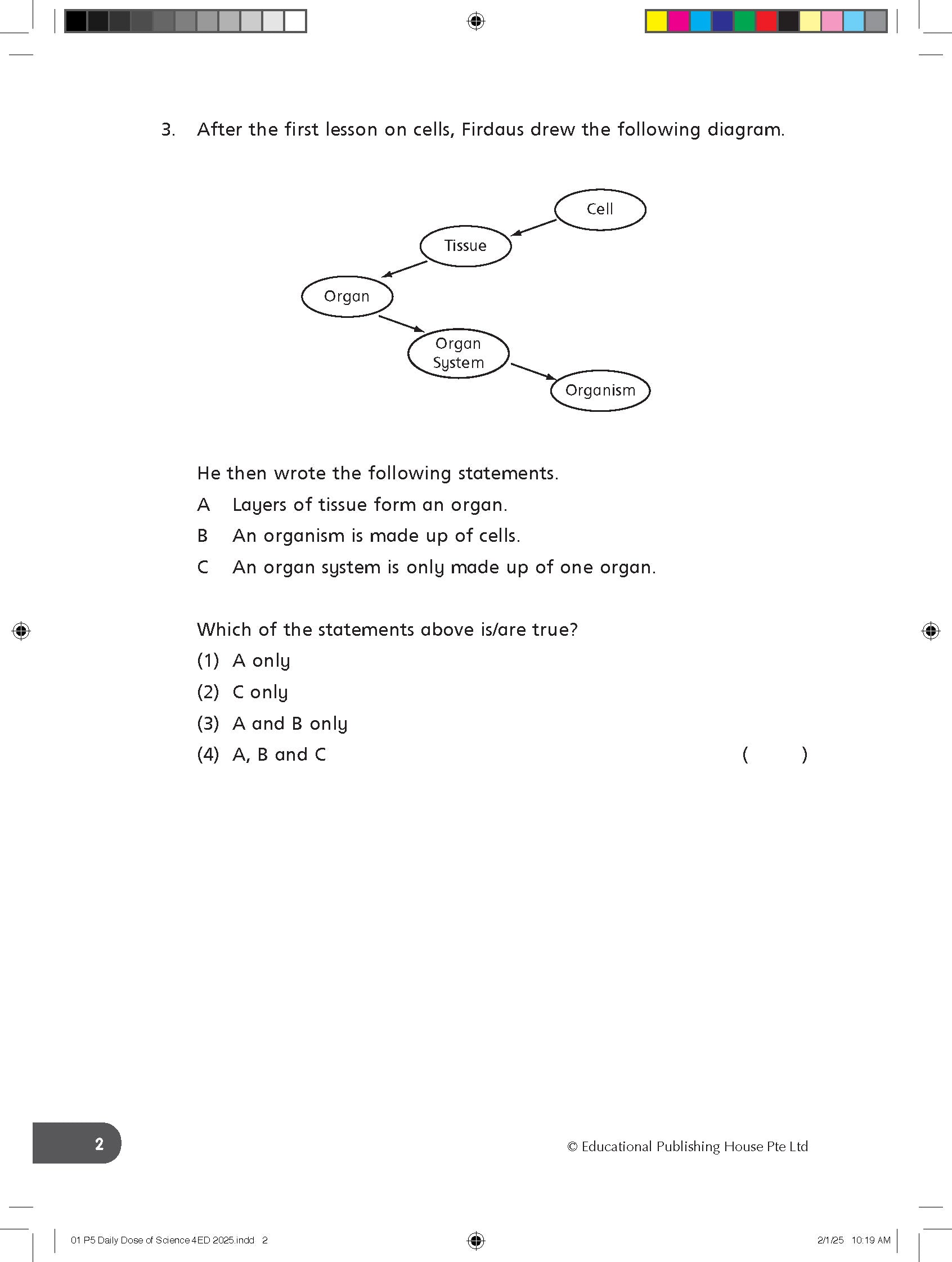 Primary 5 Daily Dose Of Science - 4th Edition