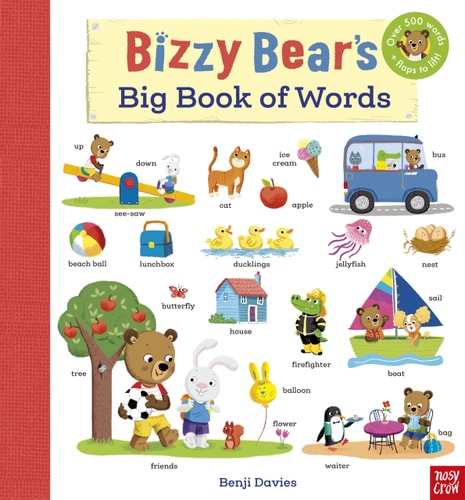 Bizzy Bear's Big Book of Words (Board Book)