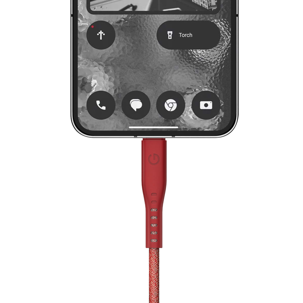 Energea Flow USB-C to USB-C Cable 1.5m Rd