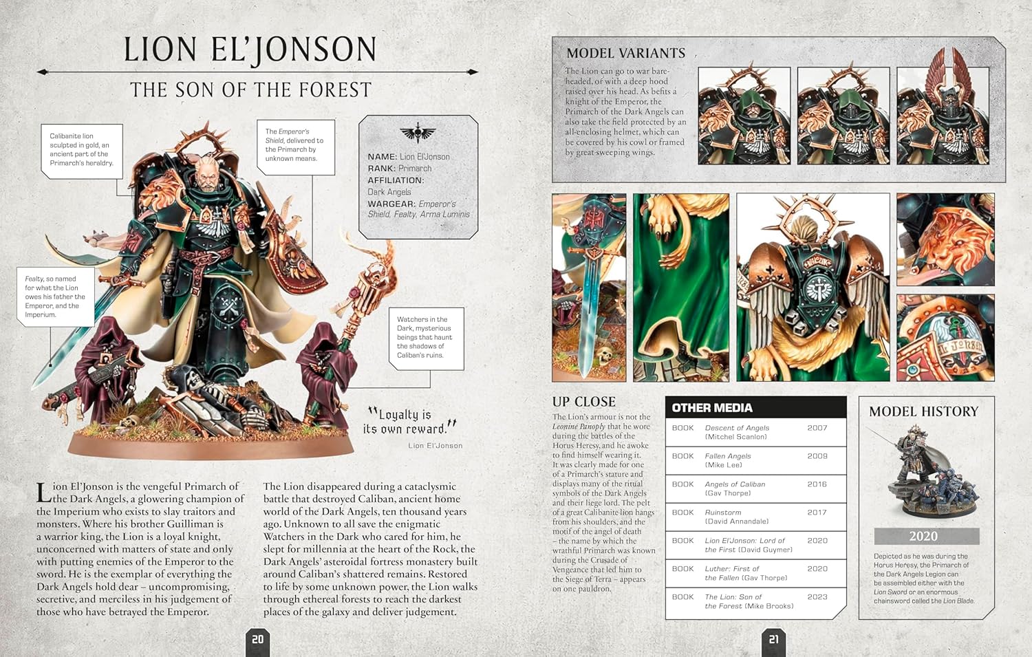 Warhammer 40,000 Character Encyclopedia: The Instant Sunday Times Bestseller! Includes Lieutenant Titus Miniature (Hardcover)