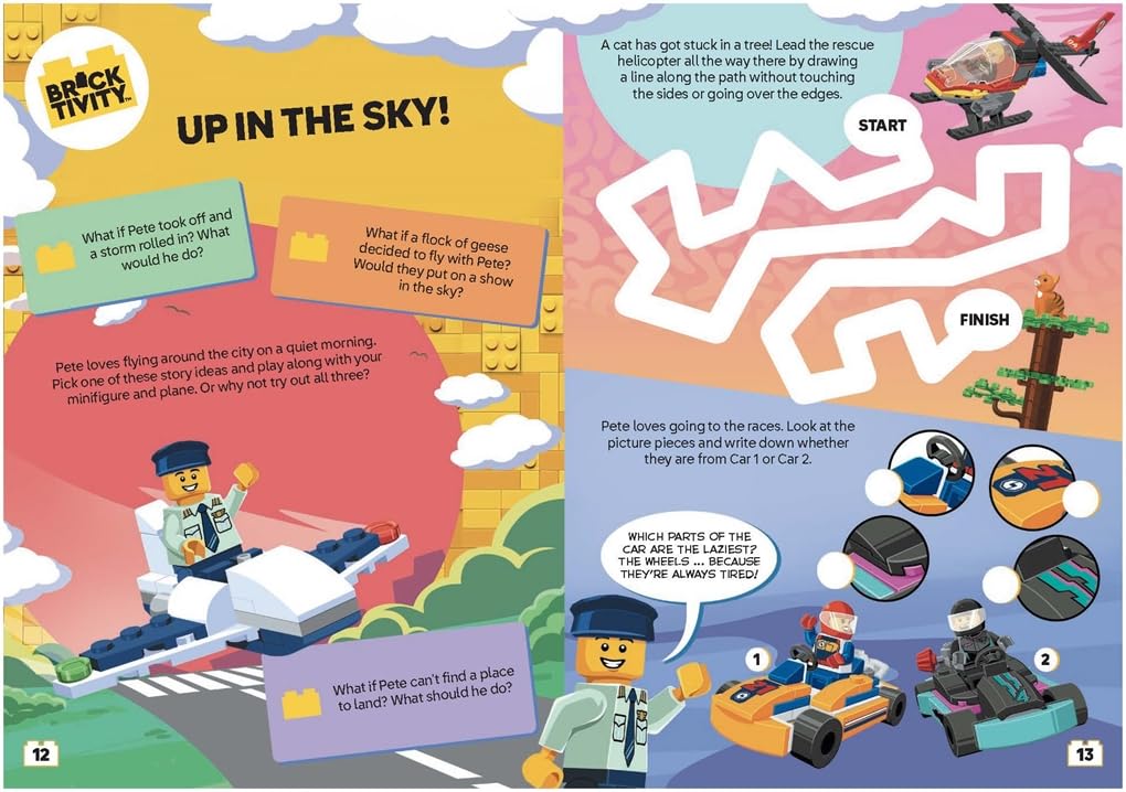 LEGO® City: Let's Fly Activity Book