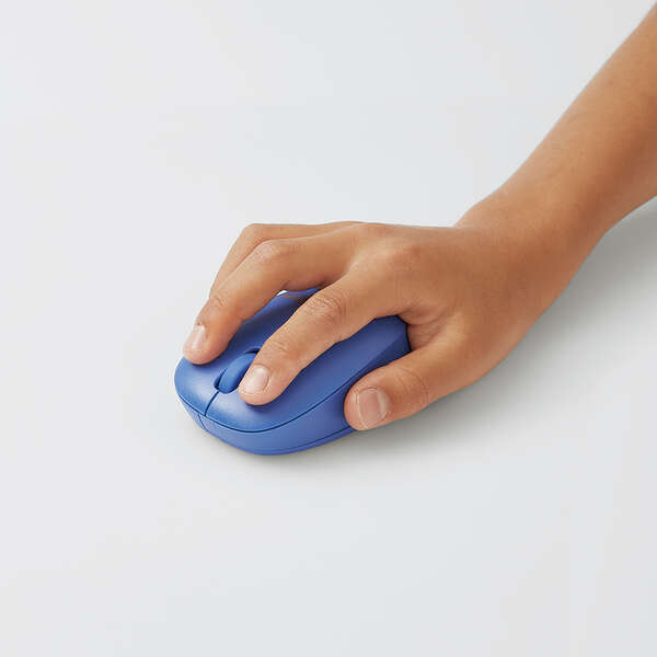 Elecom Antimicrobial Wireless Silent BlueLED Mouse Blue