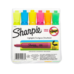 SHARPIE HI-LITER CLEARVIEW TANK-3CT CARD