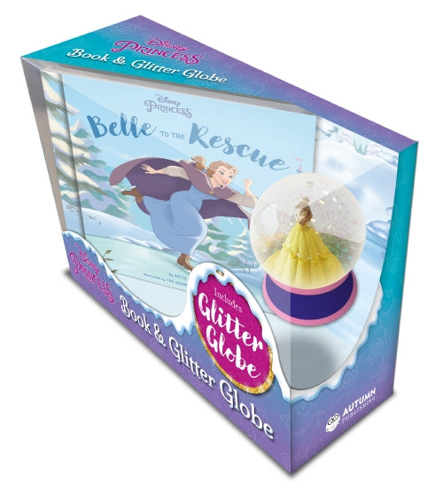 Disney Princess Belle Book & Snowglobe
