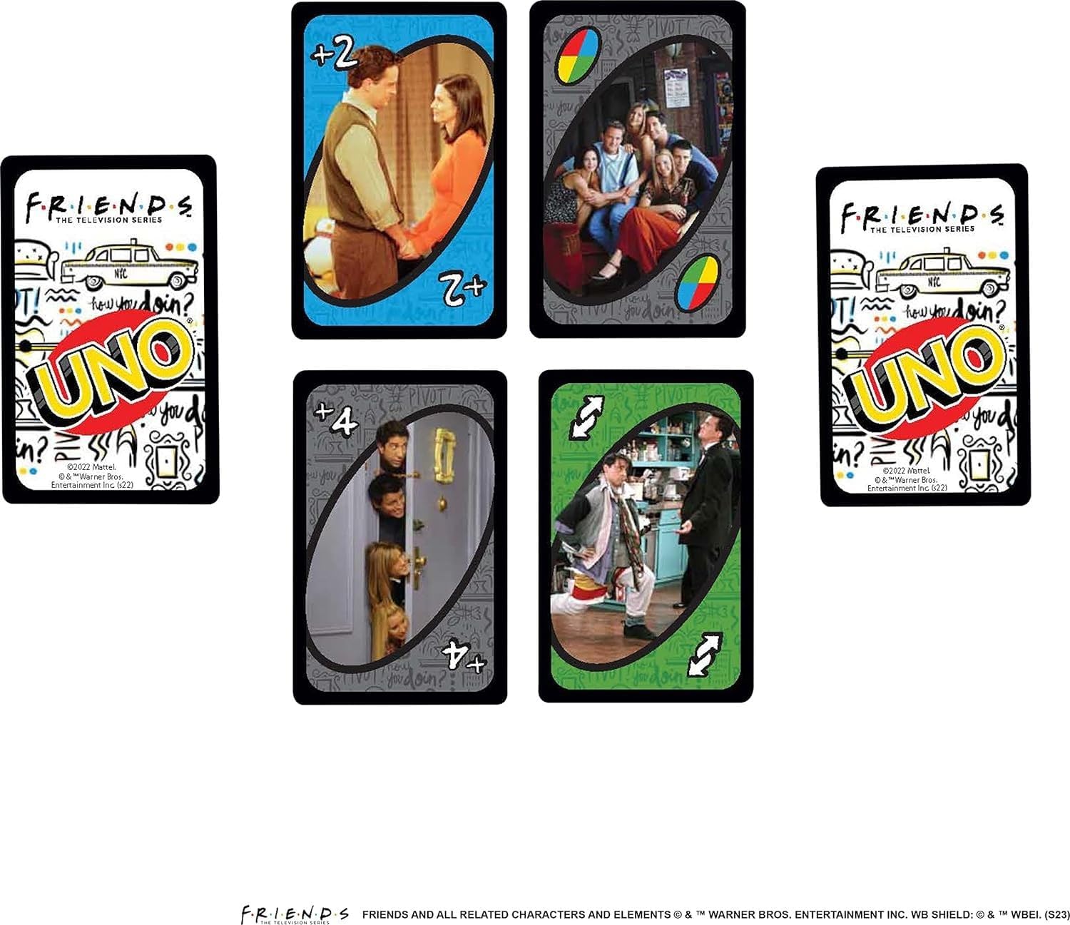 MATTEL UNO LICENSED FRIENDS