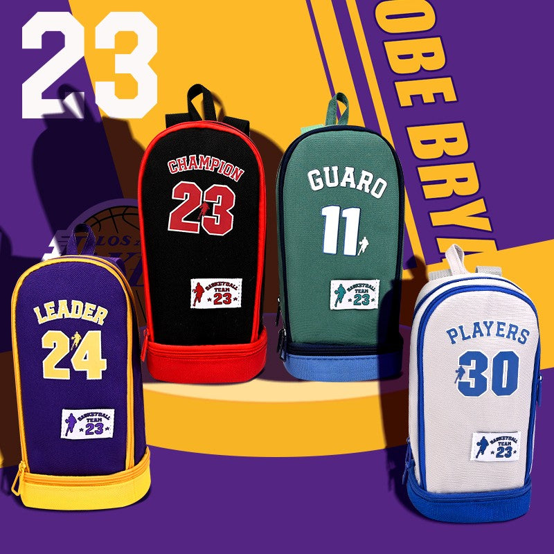 Assorted Pencil Bag Basketball 10*6*20 2537
