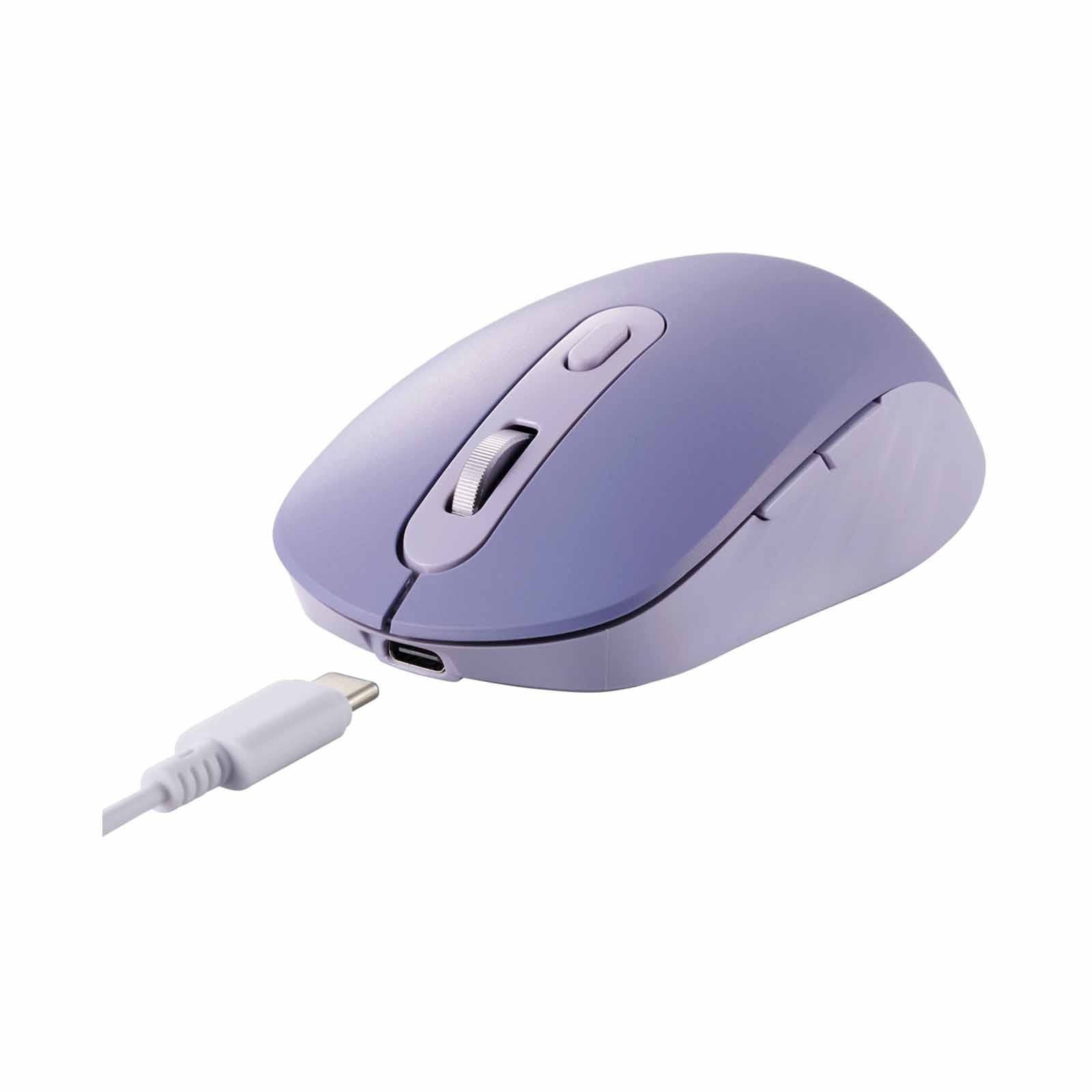 Elecom 6 Button Osmod Dual Mode Silent Wireless Mouse – Blue (M-MY35MBSBU-G) 
