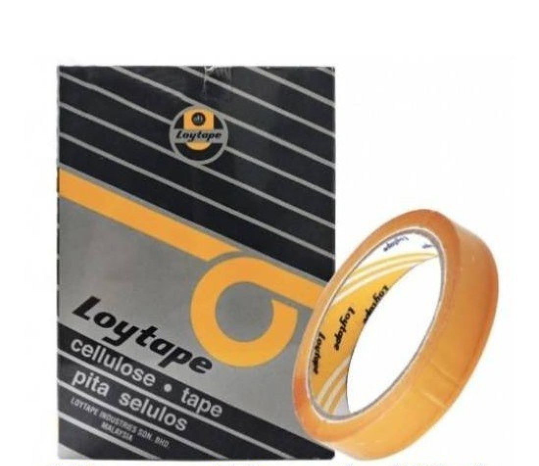 Cell Tape 1/2x50yds, 12 Rolls
