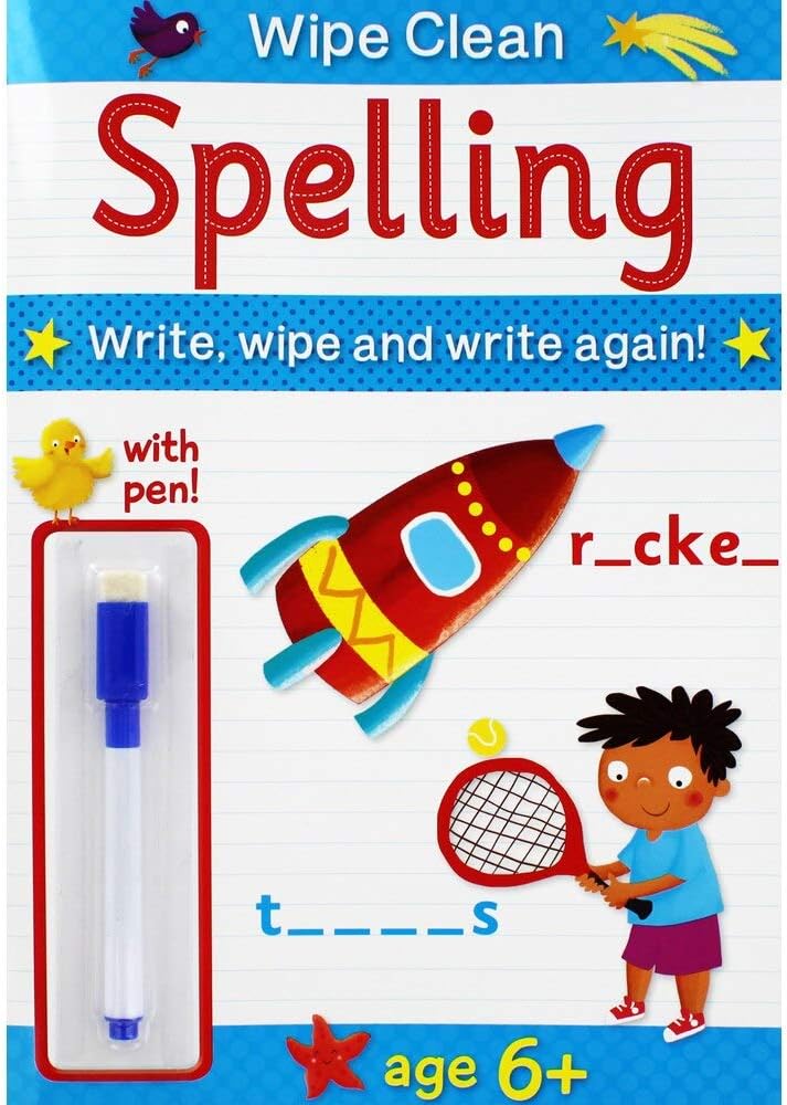 Wipe Clean: Spelling 