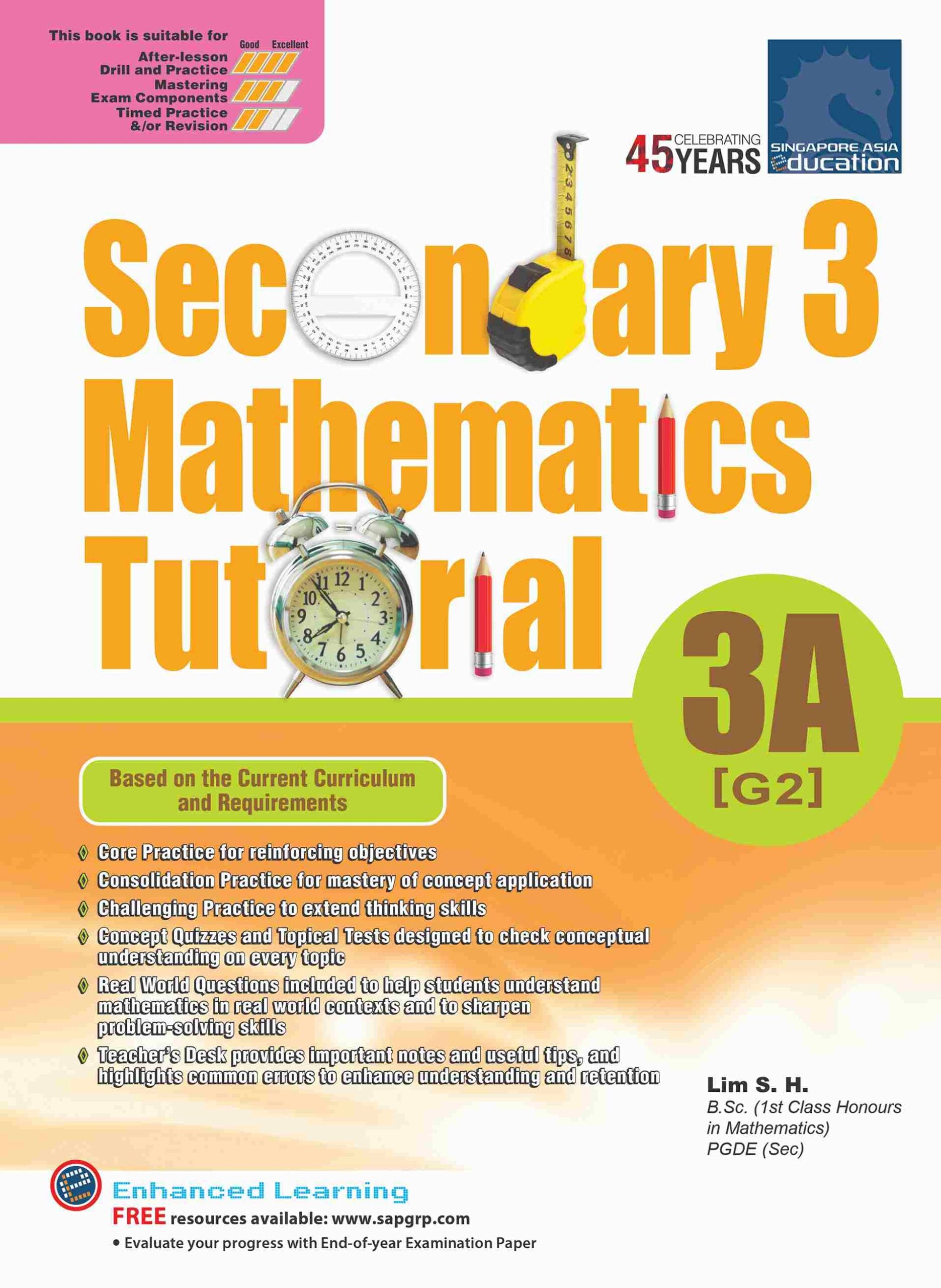 Secondary 3 Mathematics Tutorial 3A [G2]