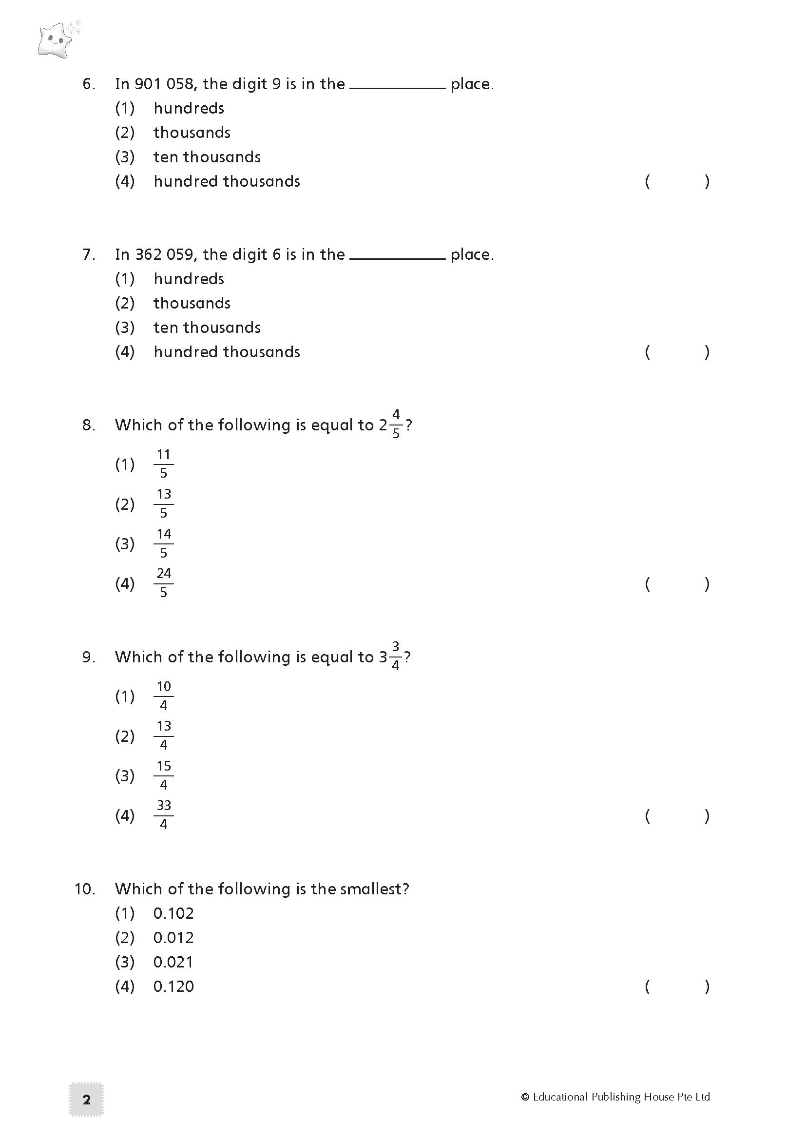 PSLE Maths Exam Power Pack-2ed