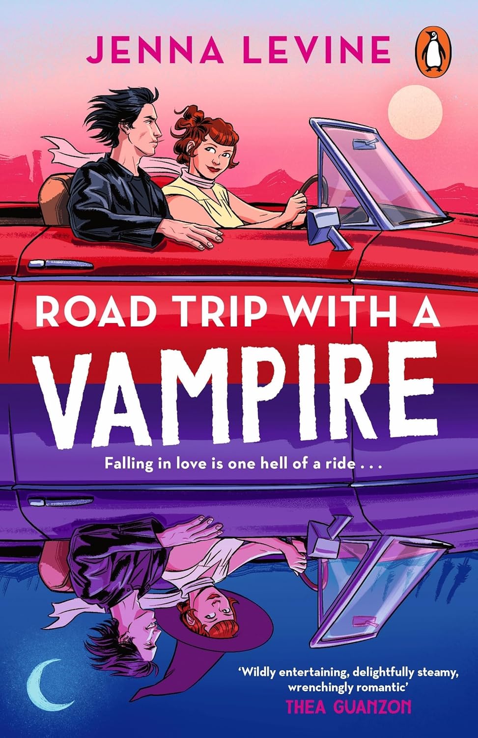 Road Trip With A Vampire by Jenna Levine