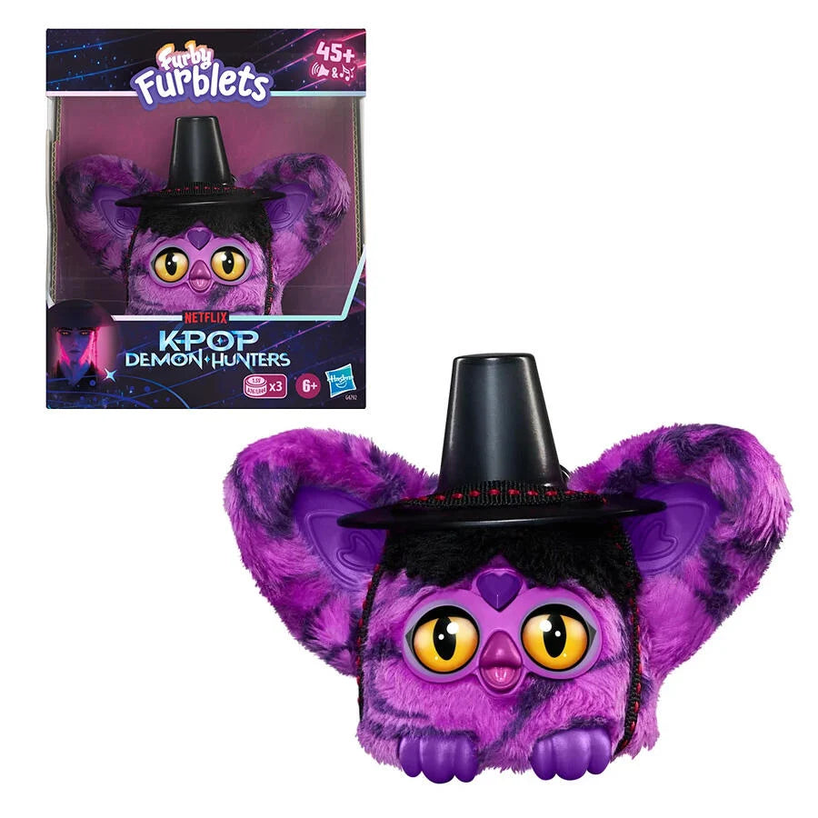HASBRO FURBY FURBLETS KPOP DEMON HUNTERS SAJA BOY DEMON