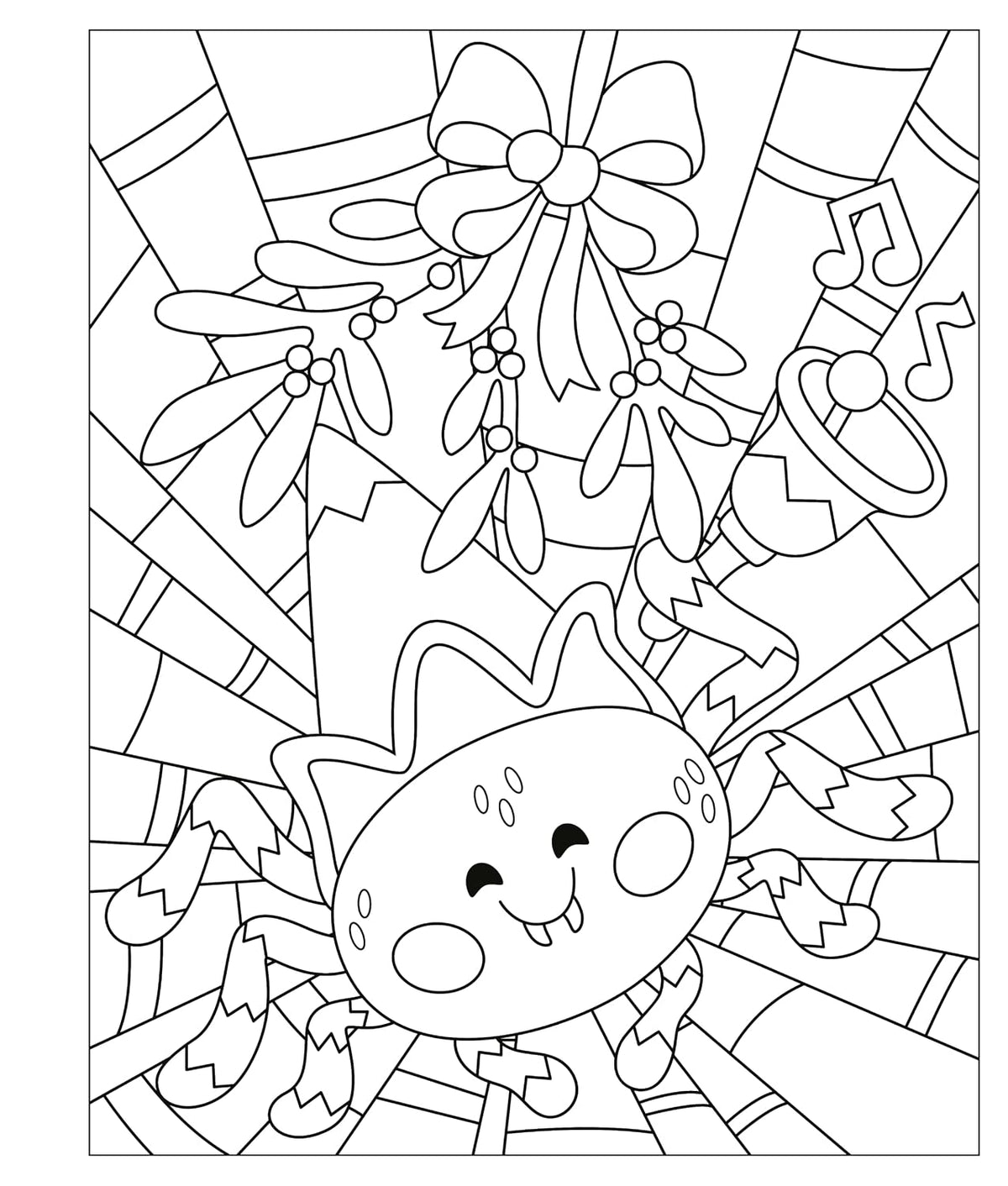 Squeetopia: Spoopy Cheer: A Creepy-Cute Coloring Book of Celebrations (Paperback)