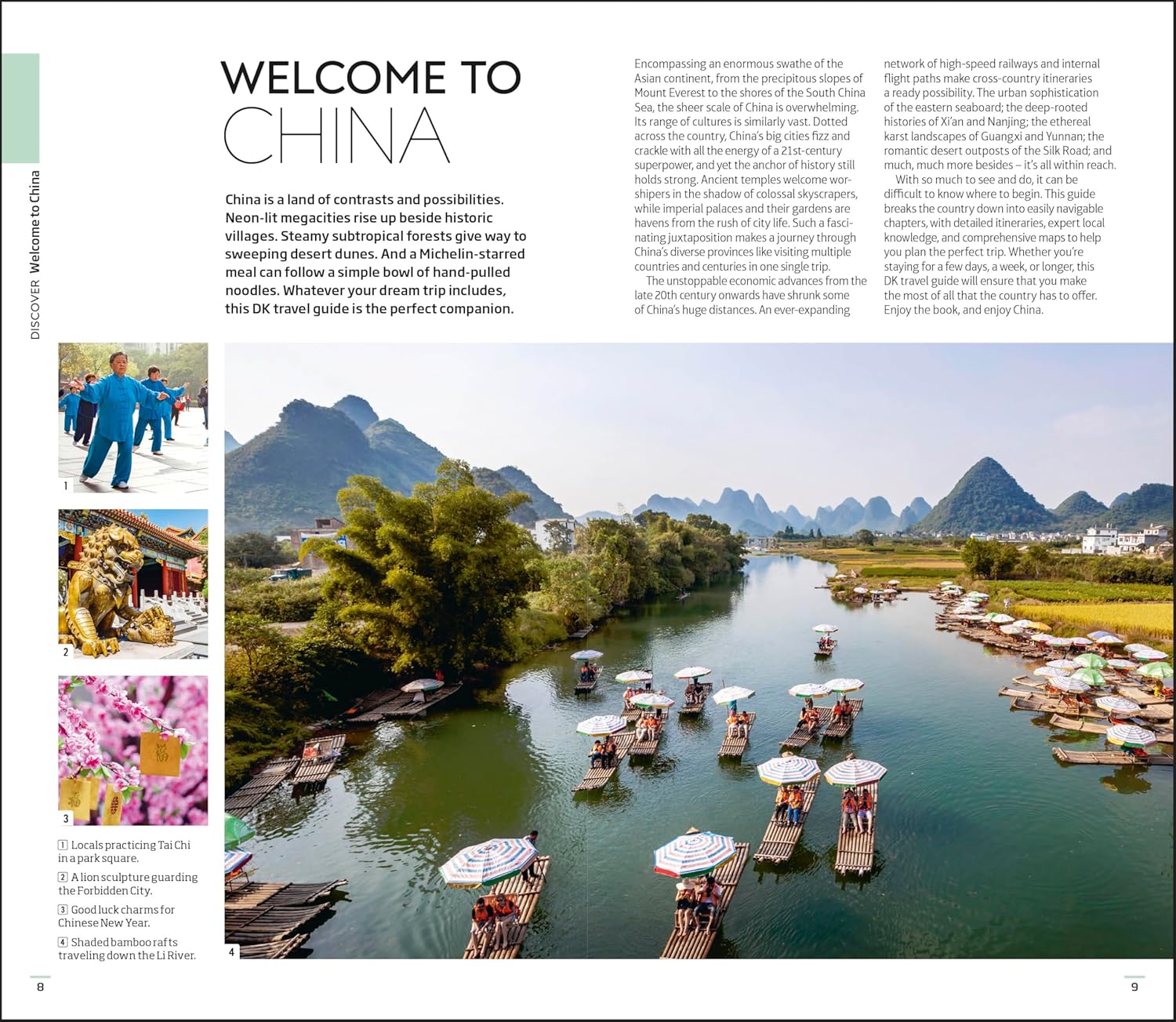 DK China: Must-See Sights. Culture & History. Detailed Maps & Tours. Covers Beijing, Shanghai, Xi'an, Chengdu (Travel Guide) Paperback