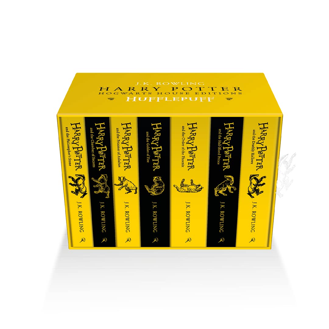 Harry Potter Hufflepuff House Editions Paperback Box Set (Paperback)