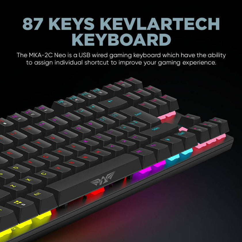 Armaggeddon MKA-2C NEO Gaming Keyboards Black  (Linear)