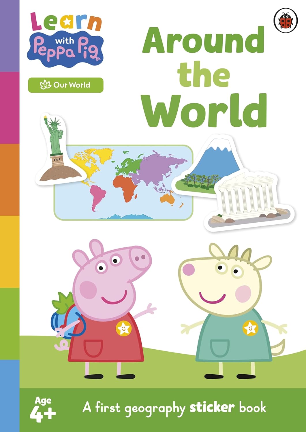 Ladybird Learn with Peppa Around the World Sticker Activity Book