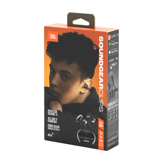 JBL Soundgear Clips - Black