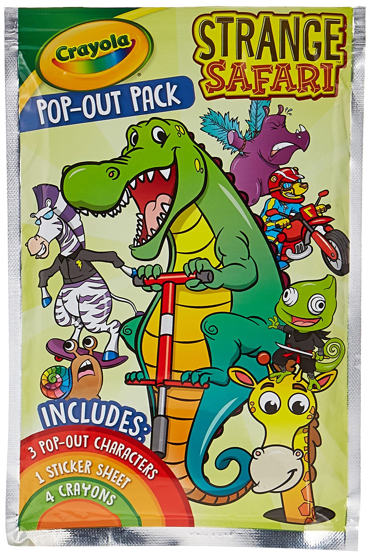 Crayola Pop-out Pack - Strange Safari