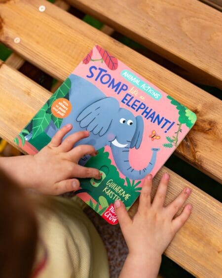 Animal Actions: Stomp Like An Elephant (Hardcover)