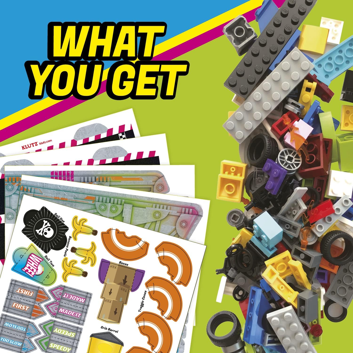 Klutz: Lego Race Cars (Book + Kit)