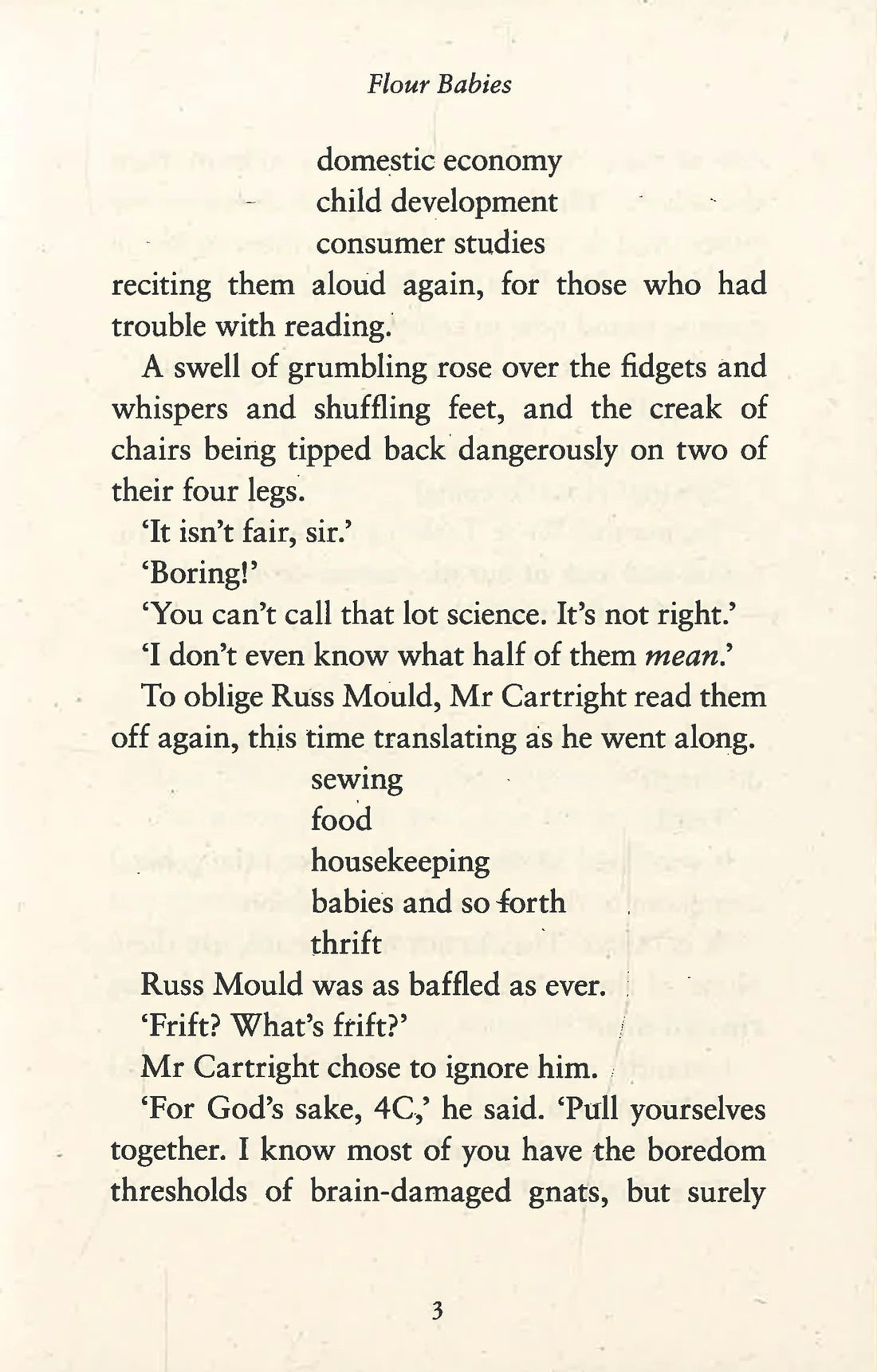 Puffin Book: Flour Babies