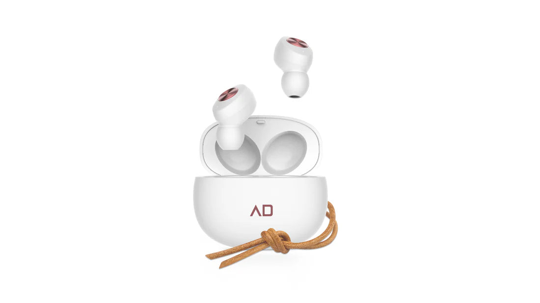 Alpha & Detla Aria True Wireless Earbuds White