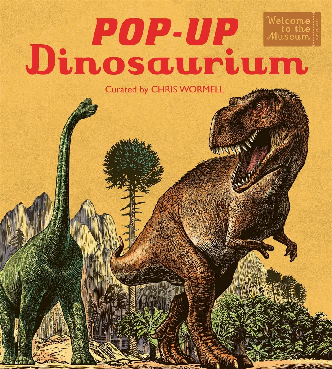 Pop-Up Dinosaurium (Hardcover)