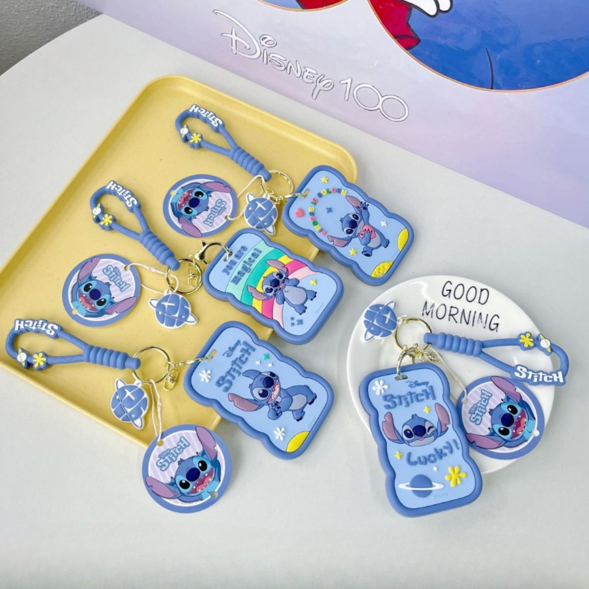 Stitch Card Holder With Strap
