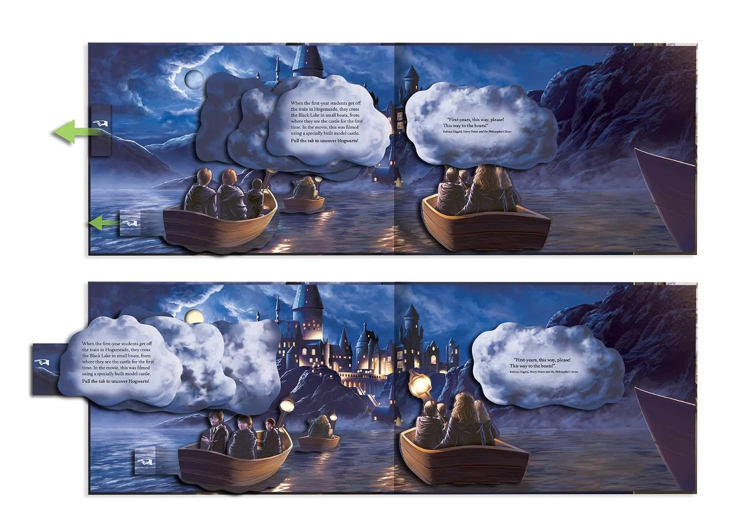 Harry Potter Journey to Hogwarts: A Magical Surprises Pop-Up Book (Hardcover)