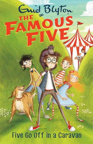 FAMOUSFIVENEW5 FIVE GO OFF IN A CARAVAN