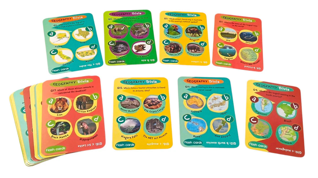 Flash Card Gift Set - Geography