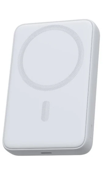 Aukey PB-MS04 10000mAh 20W Magsafe Ultra Slim Powerbank Frost Mirror White (with CCC)