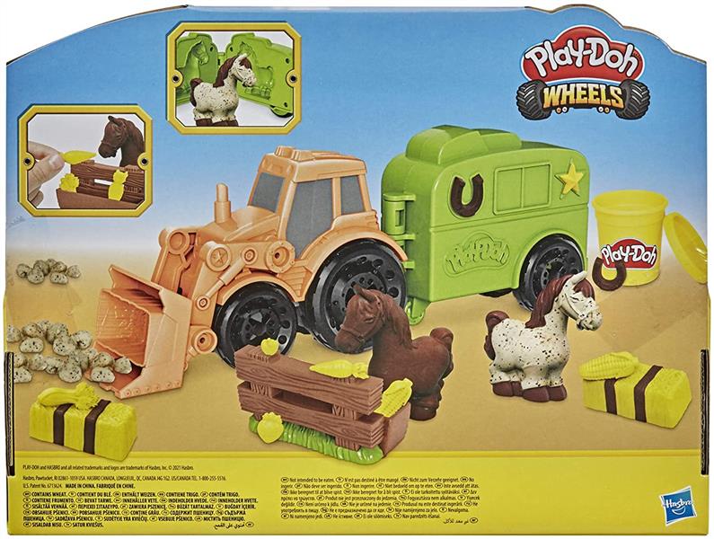 HASBRO PLAYDOH WHEELS TRACTOR PLAYSET