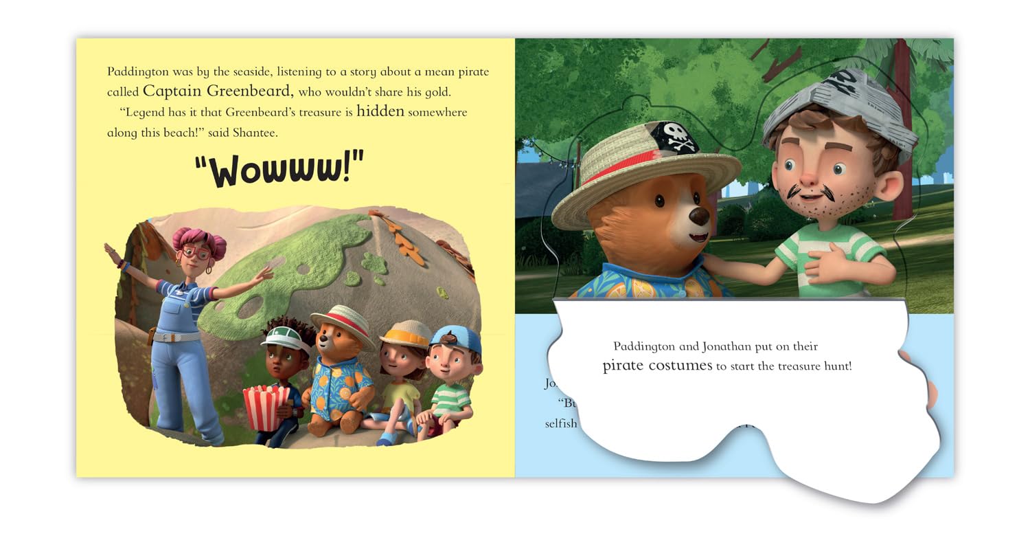 The Treasure Hunt: Lift the flaps and help Paddington find buried treasure! (The Adventures of Paddington) (Board Book – Picture Book)