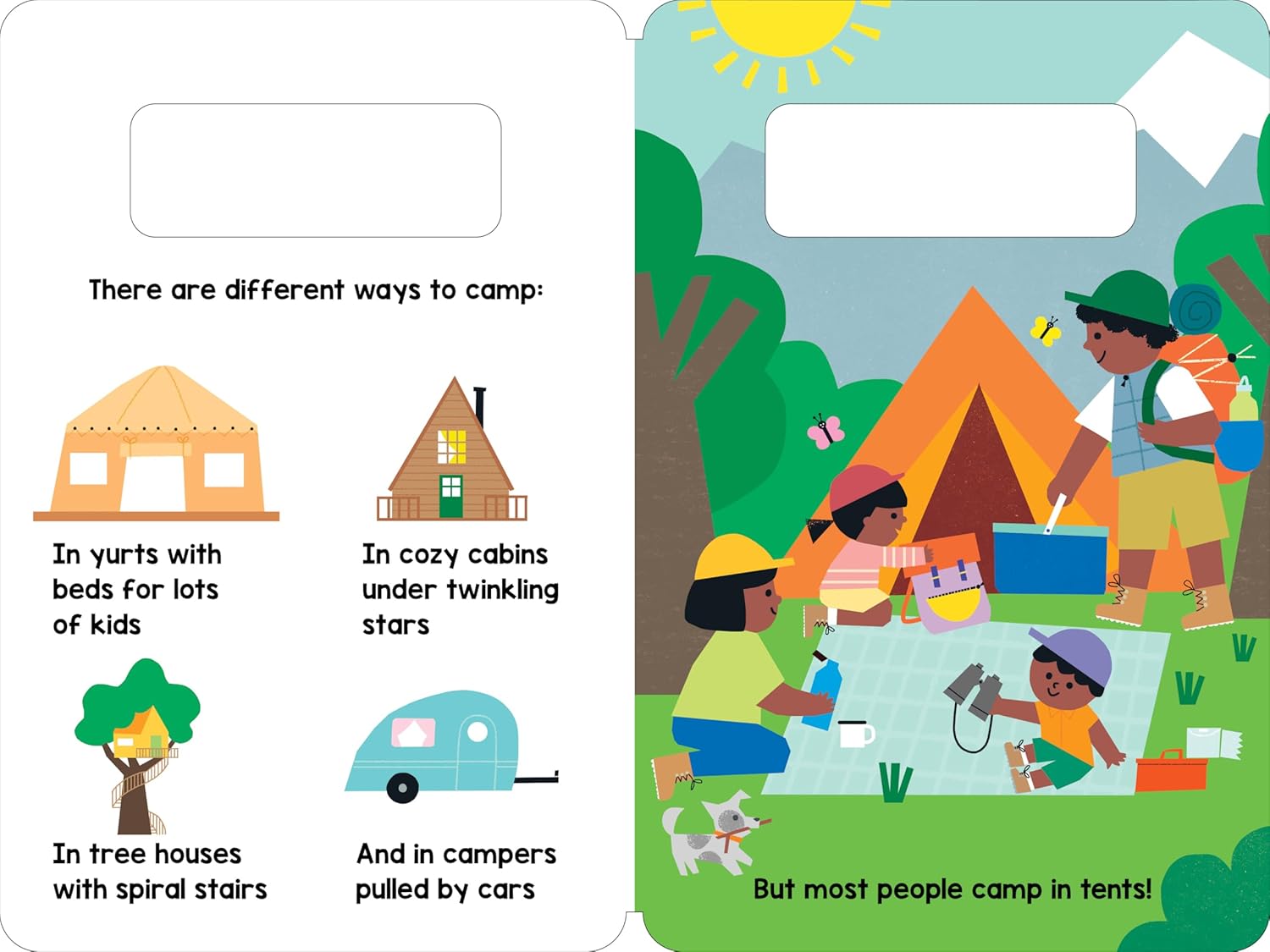 My First Book Of Camping: An Earth-Friendly Book For The Great Outdoors (Terra Babies On The Go, 1) – Board Book
