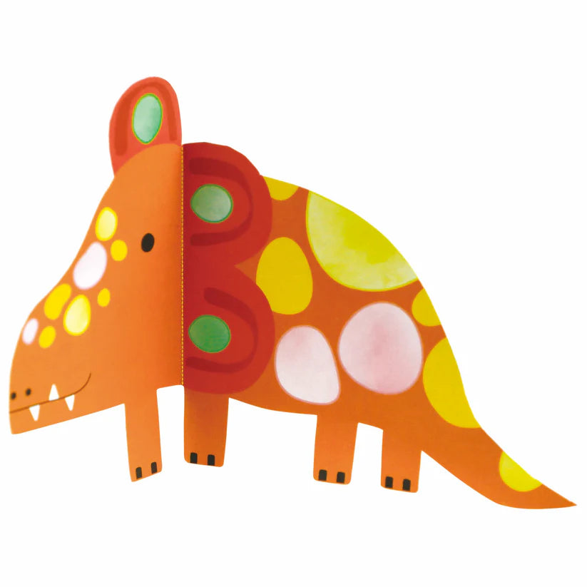 Avenir Watercol Painting & Origami Dinos